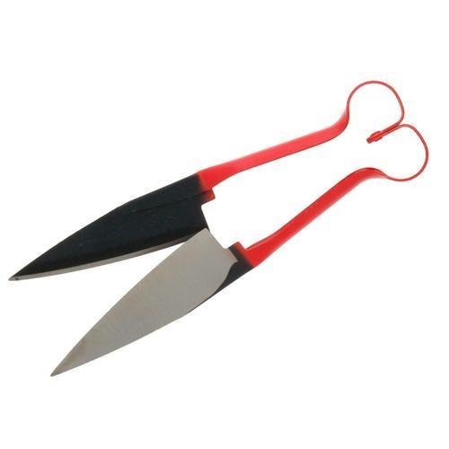 Powder Coated Carbon Steel Sheep Shear, Color : Black + Red