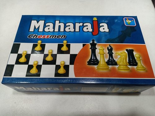 Square Maharaja Chess Set, Packaging Type : Box