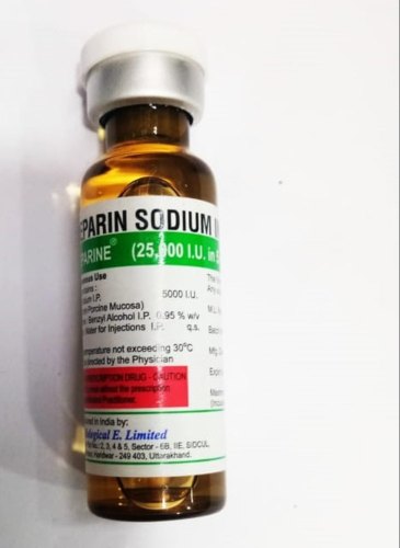 Heparin Sodium Injection, Packaging Size : 1X20