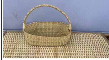 Kauna Grass Basket, for Agriculture, Garden, Feature : Easy To Carry, Matte Finish, Re-usability