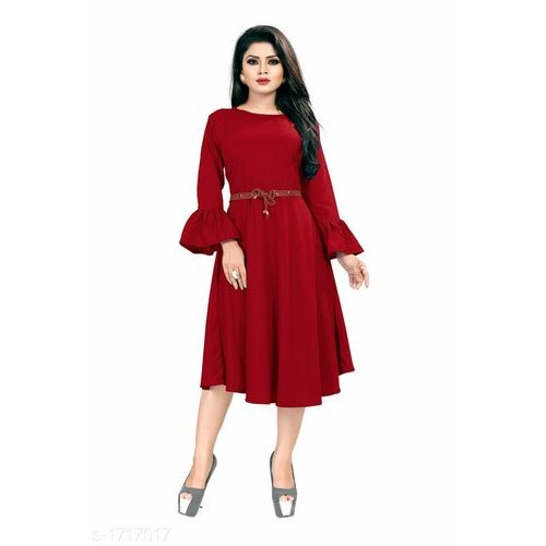 Ladies One Piece Dress, Size : M, XL, Packaging Type : Packet at Rs 350 ...