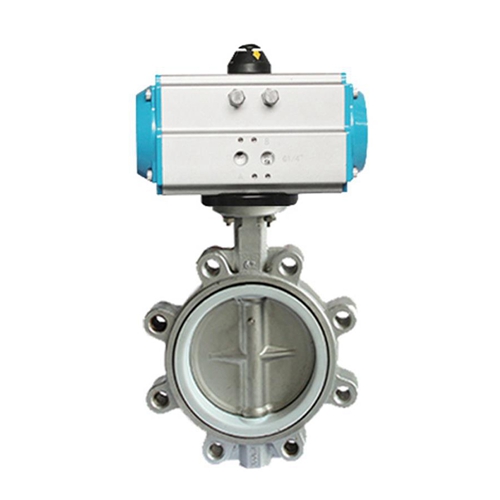 PNEUMATIC ACTUATED LUG BUTTERFLY VALVE