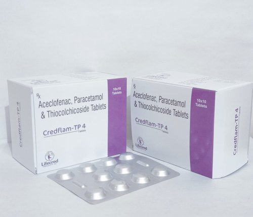 Aceclofenac Paracetamol and Thiocolchicoside Tablets