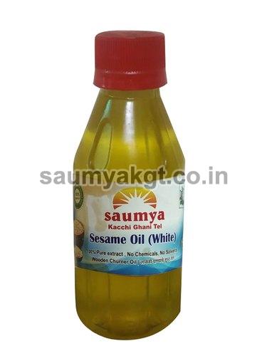 Saumya 100ml White Sesame Oil, Packaging Type : Plastic Bottle