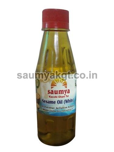 Saumya 200ml White Sesame Oil, Packaging Type : Plastic Bottle