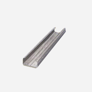 Grey Polished Channel Section, for Construction, Shape : Rectengular