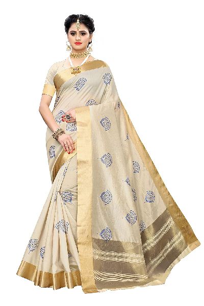 Printed Polyester Pattu Saree, Style : Fashionable