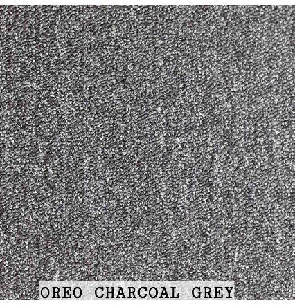 Oreo Charcoal Grey Carpet Tiles