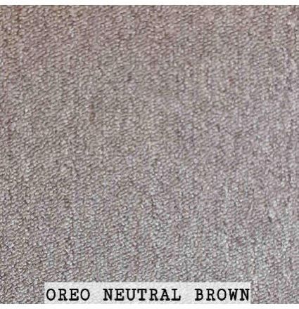 Oreo Neutral Brown Carpet Tiles