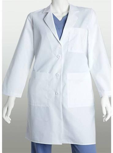 Plain Polyester Laboratory Coat, Size : M