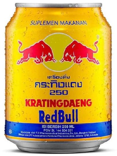 Kratingdaeng Red Bull Energy Drink, Certification : FSSAI