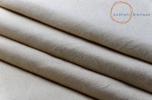 Handmade Organic Cotton Fabric, Width : 44 Inches/45 cm