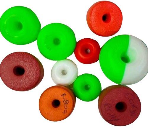 Round Plastic Fishing Float, Color : Red, white etc