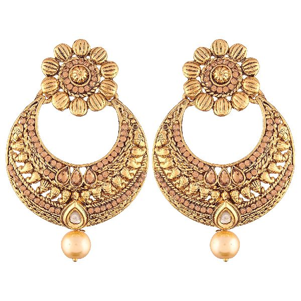 Chandbali Earrings, Occasion : Party, Gift