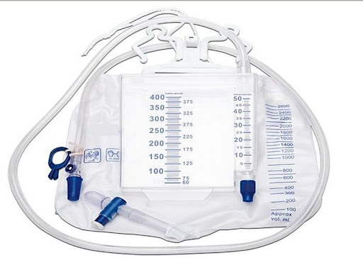 Double Chamber Urine Drainage Bag, Size : Standard