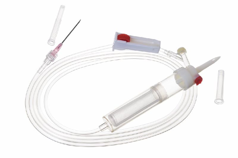 AartiMed Round Plastic Blood Transfusion Set, for Clinical Use, Certification : ISI Certified