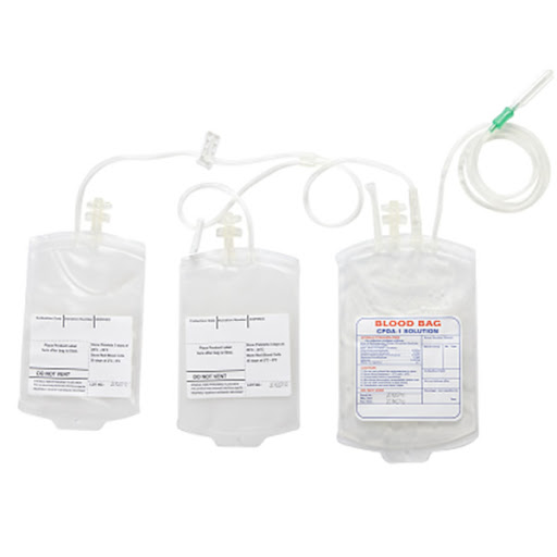 AartiMed LDPE Triple Blood Collection Bag, Size : Standard