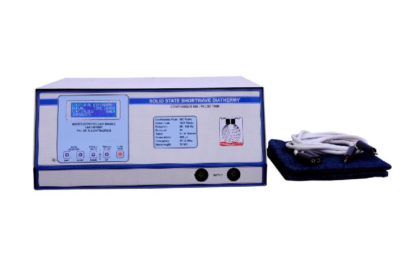 Solid State Shortwave Dia Therapy Unit, for Clinical Use, Hospital Use, Certification : CE Certified