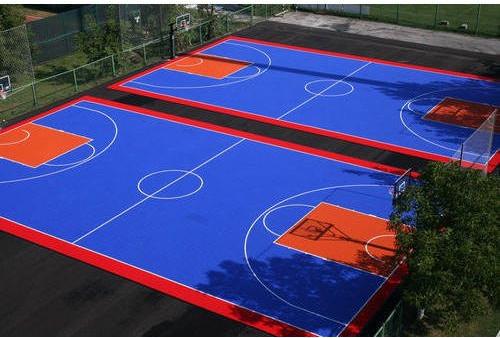 Acrylic Synthetic Basketball Court Carpet