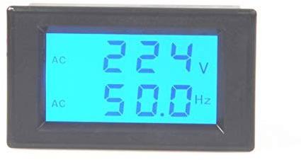 Digital AC Voltmeter Panel