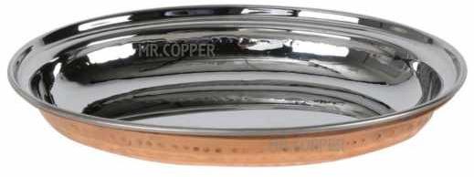 Copper Steel Oval Plate