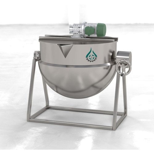 FPS Stainless Steel Steam Jacketed Kettle, Capacity : 600 LPH
