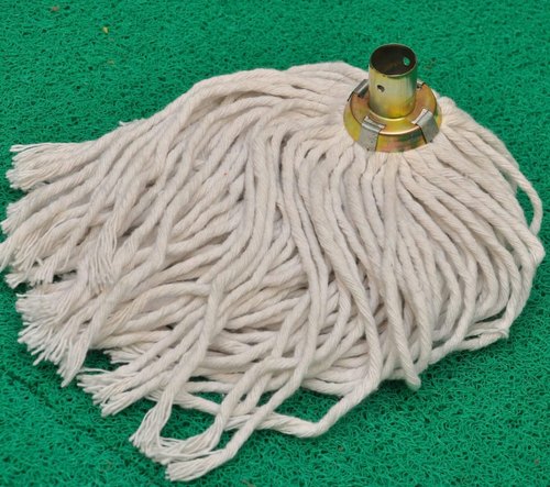 Wet Cotton Mop Refill, Color : White