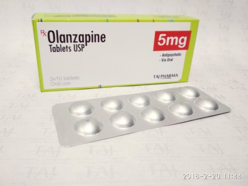 Olanzapine Tablets, Packaging Type : Strips