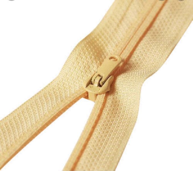 Plain L-shaped Zipper For Garments