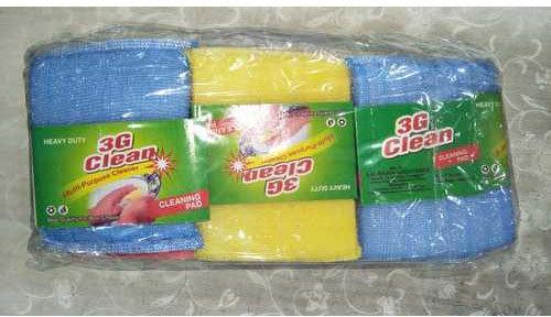 Cleaning Sponge, Color : Blue, Yellow