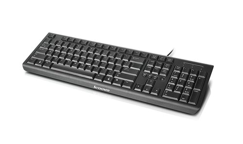 Lenovo 522 g Wired USB Keyboard, Cable Length : 150cm