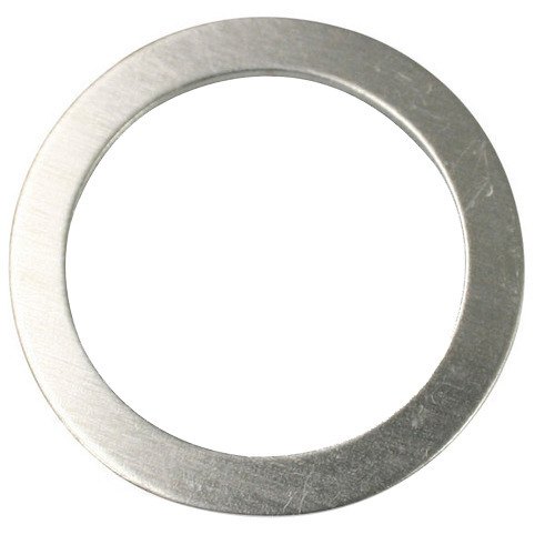 Round Oval Polished Aluminium Industrial Gasket, Color : Silver