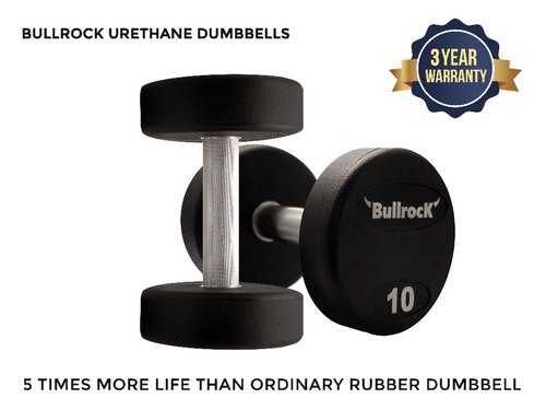 BullrocK 2.5kg to 70kg Gym Dumbbell, Handle Type : Straight