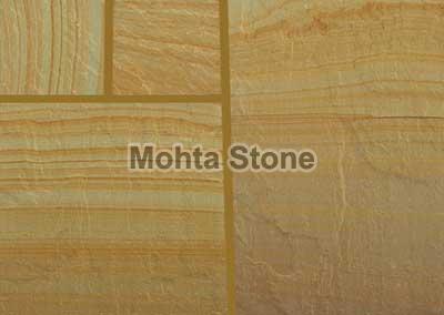 Rectangular Polished Desert Sandstone, for Bath, Flooring, Kitchen, Roofing, Pattern : Dotted, Plain