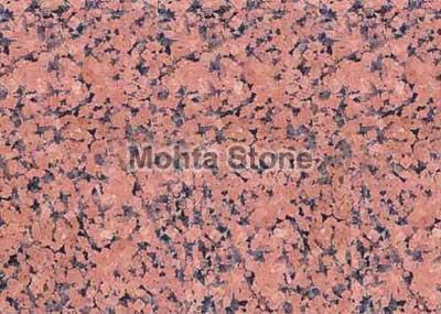 Bush Hammered Imperial Pink Granite Slabs, Color : Natural