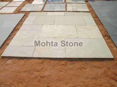 Lime Yellow Patio Pack Flagstone