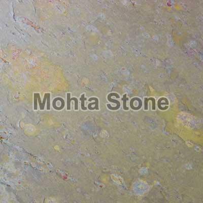 Grinded Bush Hammered Peacock Slate Stone, for Construction, Feature : Antibacterial, Durable, Fine Finished
