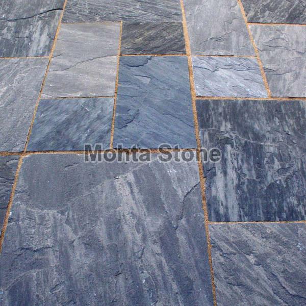 Polished Sagar Black Sandstone, for Bath, Flooring, Kitchen, Roofing, Size : 12x12Inch, 24x24Inch