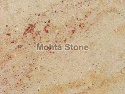 Bush Hammered Doted Shiva Gold Granite Slabs, Size : 120X240cm, 150X240cm, 60X180cm