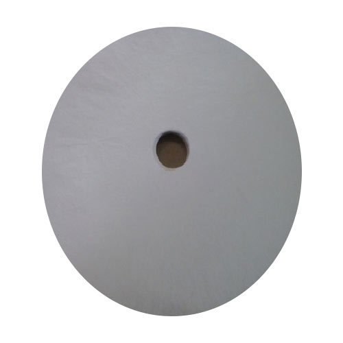 Round Non Woven Sparkler Filter Pad, Color : White