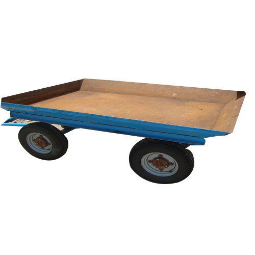 Polished Concrete Distribution Trolley, for Construction Use, Wheel Material : Cast Iron, Rubber