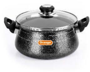 Non Stick Handi with Glass Lid, Feature : High Grip, Supreme Finish