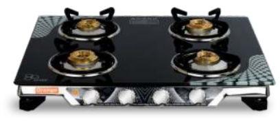 Sleeko 401 Gas Stove with Glass Top