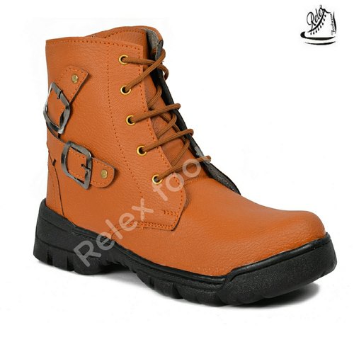 Leather Casual Boots, Gender : Men