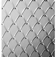 SS Chain Link Fencing, Color : Silver