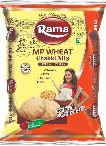 Rama MP Wheat Chakki Atta, for Cooking, Certification : FSSAI