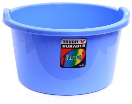 Plain 100 % Virgin HDPE Plastic Tub, Capacity : 32 Litre at Rs 175 ...