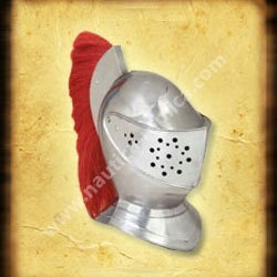 Iron/horse hairs Medieval Sentinal Helmet
