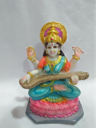 Fiber Saraswati Maa Statue