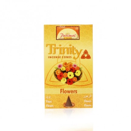 Parimal Trinity Floral Incense Cones, Length : 15-20 Inch